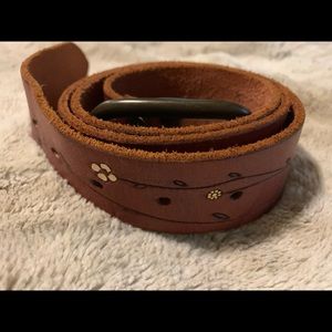 Gap leather belt sz small